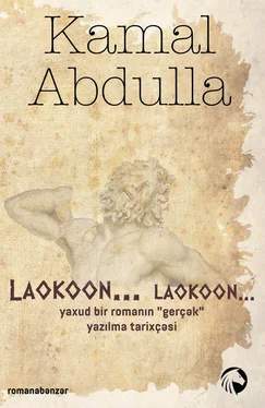 Kamal Abdulla Laokoon, Laokoon… yaxud bir romanın «gerçək» yazılma tarixçəsi обложка книги