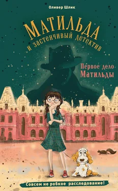 Оливер Шлик Первое дело Матильды обложка книги