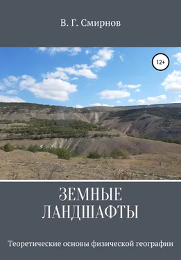 Виктор Смирнов Земные ландшафты обложка книги