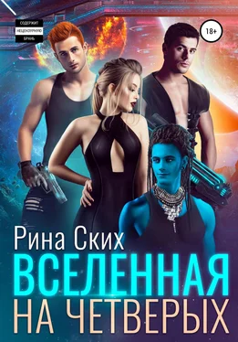 Рина Ских Вселенная на четверых обложка книги