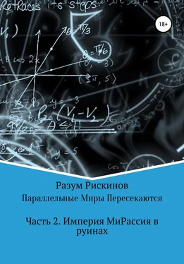 Разум Рискинов Параллельные Миры Пересекаются обложка книги