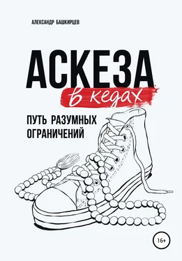 Александр Башкирцев Аскеза в кедах: путь разумных ограничений обложка книги