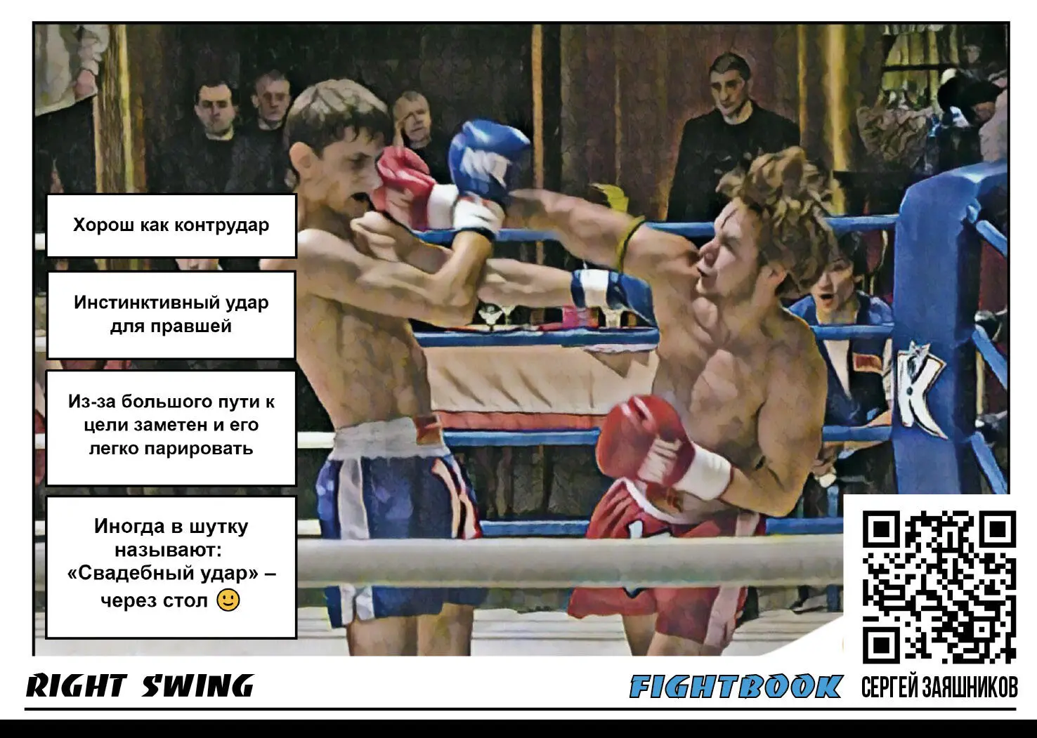 Middle Left hook Круговой удар левым кулаком в корпус левый хук в корпус - фото 31