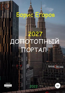 Борис Егоров 2027. Допотопный портал обложка книги