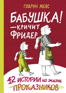 Гудрун Мебс Бабушка! – кричит Фридер. 42 истории из жизни проказников обложка книги