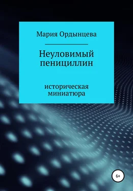 Мария Ордынцева Неуловимый пенициллин обложка книги