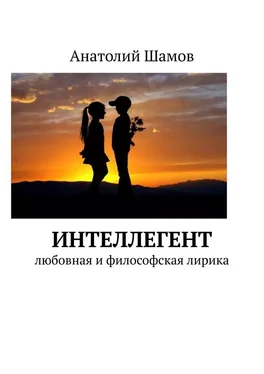 Анатолий Шамов Интеллегент. Любовная и философская лирика обложка книги