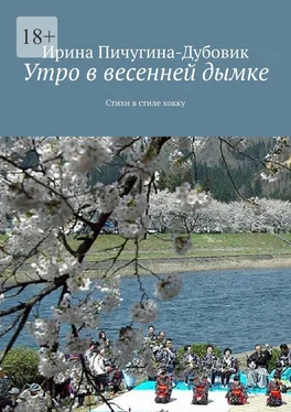 Ирина Пичугина-Дубовик Утро в весенней дымке. Стихи в стиле хокку обложка книги