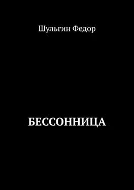 Шульгин Федор Бессонница обложка книги