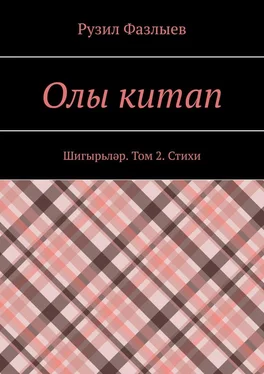 Рузил Фазлыев Олы китап. Шигырьләр. Том 2. Стихи обложка книги