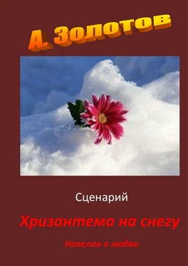 Александр Золотов Сценарий «Хризантема на снегу». Новелла о любви обложка книги