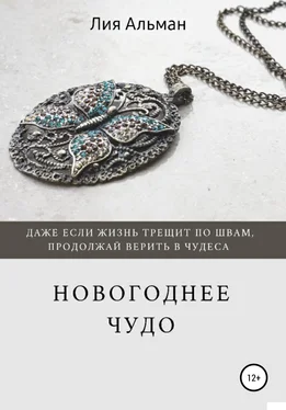 Лия Альман Новогоднее чудо обложка книги