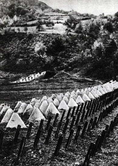 Германские противотанковые оборонительные сооружения Карпаты 1944 г - фото 2