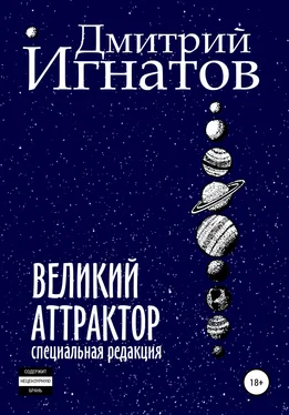 Дмитрий Игнатов Великий Аттрактор обложка книги