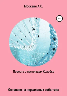 Антон Москвин Повесть о настоящем Колобке обложка книги