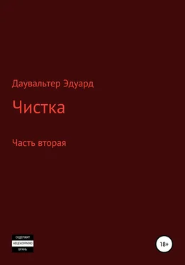 Эдуард Даувальтер Чистка. Часть вторая обложка книги