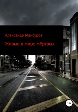 Александр Мансуров Живые в мире мёртвых обложка книги