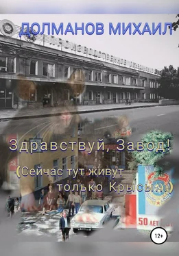 Михаил Долманов Здравствуй, завод! Сейчас тут живут только крысы обложка книги