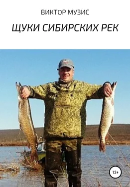 Виктор Музис Щуки сибирских рек обложка книги