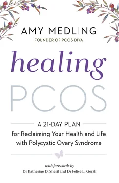 Amy Medling Healing PCOS обложка книги