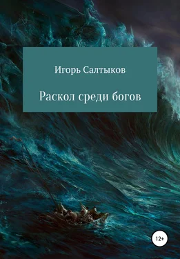 Игорь Салтыков Раскол среди богов обложка книги