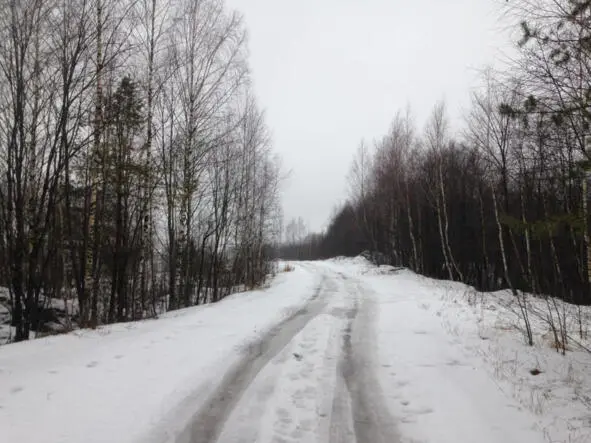 Нынешний вид старинного гужевого тракта из Петербурга в Москву Фото автора - фото 8