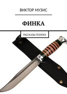 Виктор Музис Финка. Рассказы геолога обложка книги