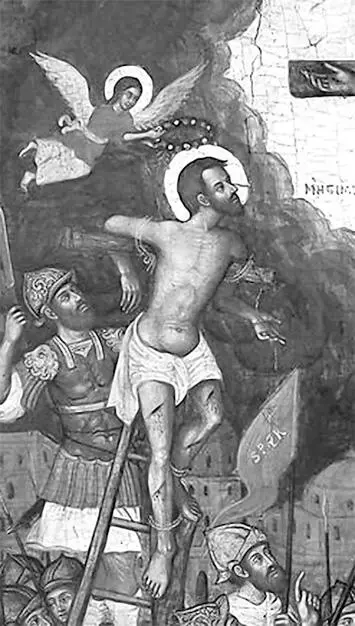 Рис 23 Душу Благоразумного разбойника на Голгофе забирает Ангел Рис 24 - фото 23