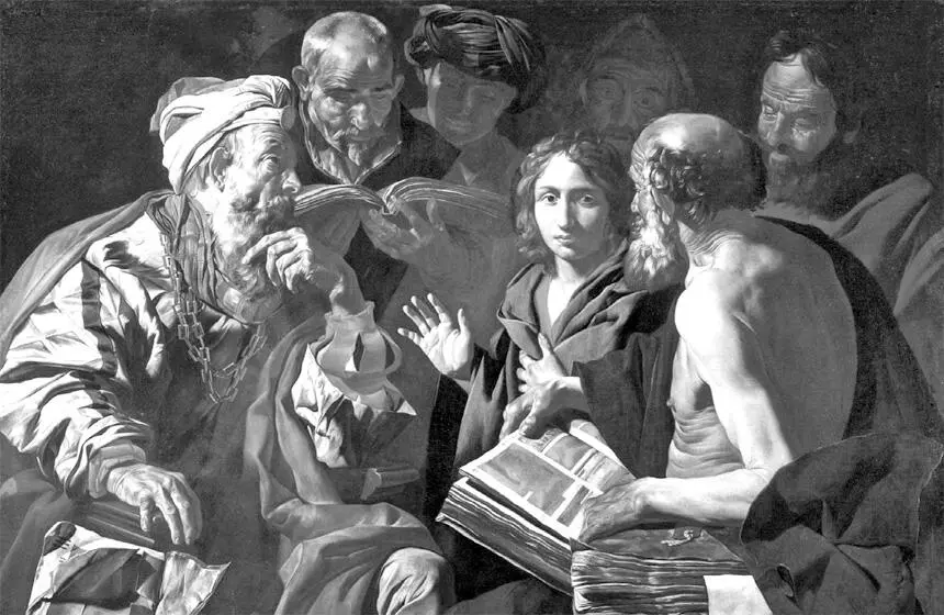 Рис 35 Христос среди Учителей Маттиас Стом Matthias Stom Взято из - фото 35