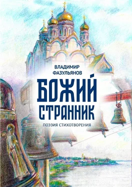 Владимир Фазульянов Божий странник. Поэзия стихотворения обложка книги