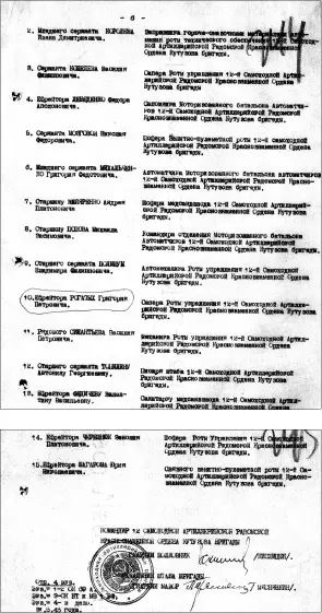 Из Приказа частям I инженерносаперной бригады РГК спецназначения от 16 октября - фото 98