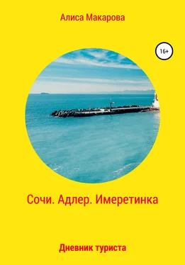 Алиса Макарова Сочи. Адлер. Имеретинка. Дневник туриста обложка книги