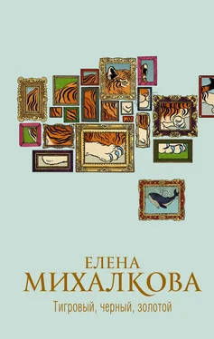 Елена Михалкова Тигровый, черный, золотой обложка книги