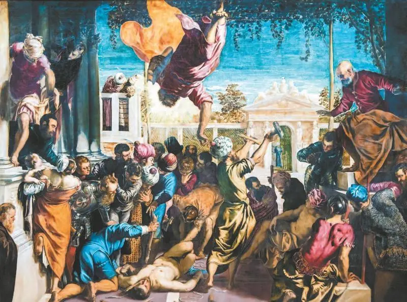 Тинторетто Якопо Робусти Чудо святого Марка 1548 год Галерея Академии - фото 3