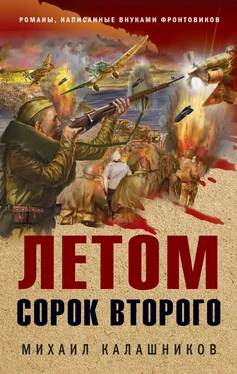 Михаил Калашников Летом сорок второго обложка книги