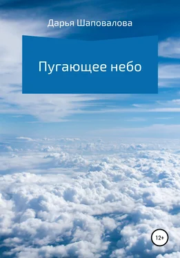 Дарья Шаповалова Пугающее небо обложка книги