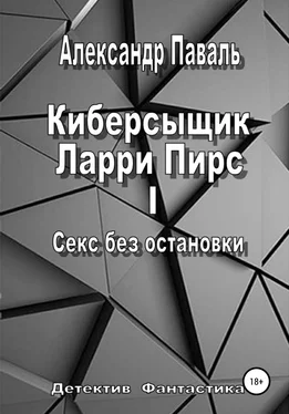 Александр Паваль Киберсыщик Ларри Пирс I. Секс без остановки обложка книги