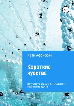 Иван Афонский Короткие чувства обложка книги