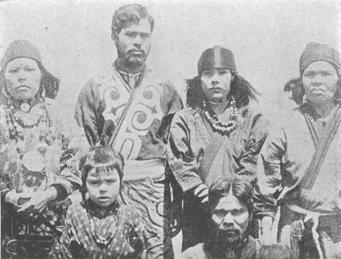 Рис 7 Айны коренные жители Японии Все имеют признаки временно - фото 10