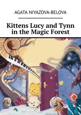 Agata Niyazova-Belova Kittens Lucy and Tynn in the Magic Forest обложка книги