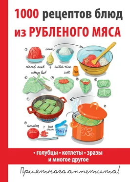 Дарья Нестерова 1000 рецептов блюд из рубленого мяса обложка книги