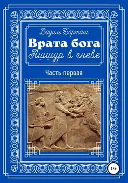 Вадим Барташ Врата бога. Ашшур в гневе. Часть первая обложка книги