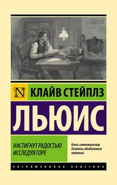 Клайв Льюис Настигнут радостью. Исследуя горе обложка книги