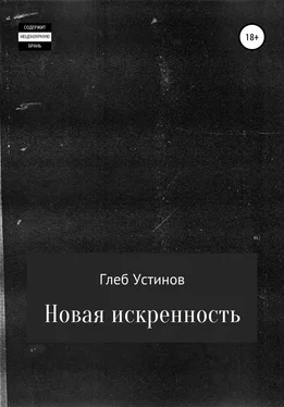 Глеб Устинов Новая искренность обложка книги