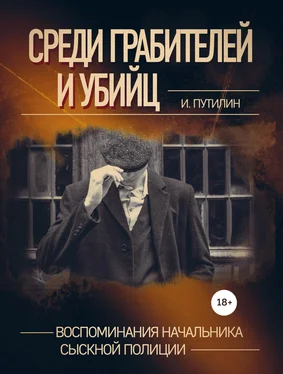 Иван Путилин Среди грабителей и убийц. Воспоминания начальника сыскной полиции обложка книги