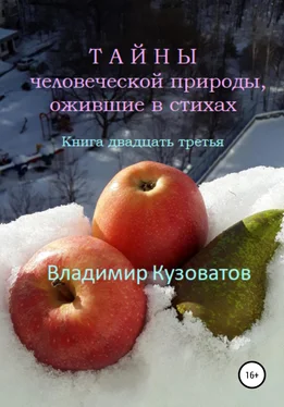 Владимир Кузоватов Тайны человеческой природы, ожившие в стихах. Книга двадцать третья обложка книги