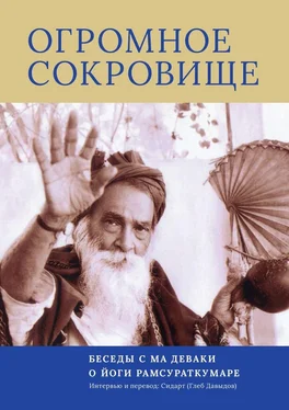 Глеб Давыдов Огромное Сокровище. Беседы с Ма Деваки о Йоги Рамсураткумаре обложка книги