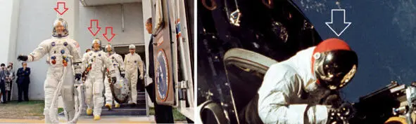 Фотография НАСА слева Apollo 9 crew boarding transfer van on launch day - фото 11