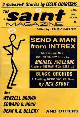 Michael Avallone The Saint Magazine. January 1967. Volume 24, No. 5. обложка книги