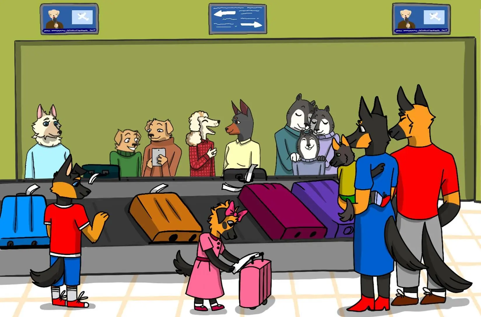 Yes my dear this is your bag You can take it from the luggage claim tape - фото 4